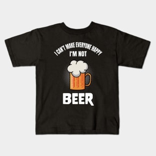 Funny Beer Lover Alcohol Quote Humor Kids T-Shirt